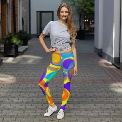 Funky Leggings - brightmosaic